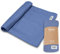 Lionelo Bamboo Swaddle Musselin Babywickel, Babydecke Aus 100% Natürlicher Bambusbaumwolle, Größe 120 x 120 cm, Mulltücher, Kinderdecke, Angenehmes und Weiches Material (Blue Denim)