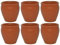 ADHAATA Ceramic Kulhar Kulhad Cups Traditional Indian Tea Chai Coffee Cup 6 OZ (Set of 6pc)