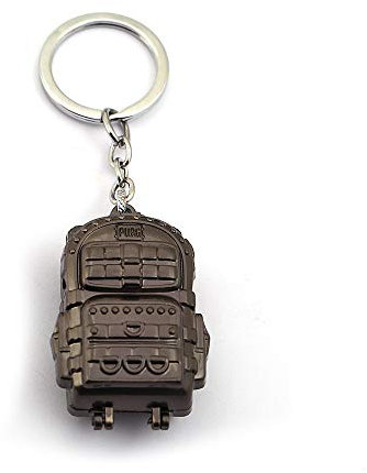 yound Keychain Game Eating Chicken Pubg kann den DREI-Ebenen-Rucksack aus Legierung öffnen