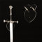 WANLIAN Sword wall mount sword stand wall hook display hanger wall mount for sword dagger axe keyblade no sword-vertical display (Transparent 1 set)