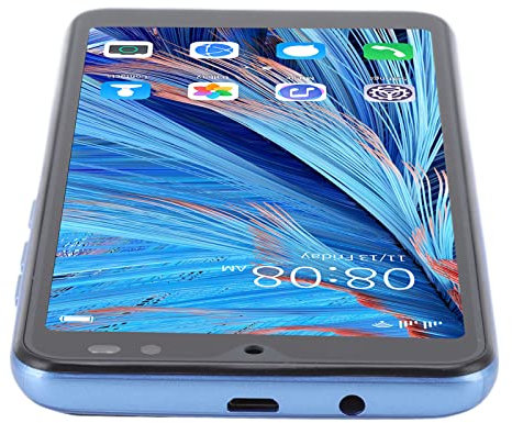 Smartphone 5,45 Zoll HD-Vollbild-Handy 2 GB RAM 32 GB ROM Gesichtserkennung Dual-SIM-Dual-Standby-Handy für Rino8 Pro (Blau)
