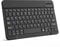 ZOYU Bluetooth Tastatur mit QWERTZ Layout für iPad Air, Pro, 10,2, 9,7, Mini, Tablets, PC, Windows, Smartphone, Android, MacOS, Leichte und Dünne Kabellose Deutsche Tastatur, Schwarz