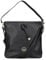 Rieker Damen H1514 Hobo Bag, Schwarz