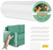 Lewondr Anti Scratch Cat Furniture Protector, 15.7 x 118 Clear Couch Protector for Cats, Single Side Cat Scratching Deterrent Training Tape with 40 Pins + 40 Nano Tapes for Sofa, Couch, Carpet, Door