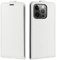 PODSI Luxury Vertical Up and Down Flip Leather phone Case For iPhone 14 13 12 11 Pro Max X XR XS Max 7 8 Plus SE 2020 Cover Protection Shell (Color : White, Size : For iPhone 13)