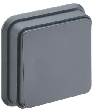 DEBFLEX 730431 - CYKLONE - Interruptor de dos vías - Empotrado - IP55 - Antracita