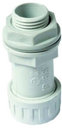 Raccordo tubo-scatola Tubifor diametro 20mm grigio 2pz - BBTS00020GX
