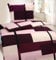 MB Warenhandel24 Bettwäsche Winter Biber 100% Baumwolle Feinbiber 135x200 + 80x80 cm 2-4 TLG teilig mit Reißverschluss (Aubergine, 2X ca. 135x200 cm 2X ca. 80x80 cm)