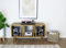 Record Player Stand, Vinyl LP Record Storage, Hifi Rack, Turntable Unit, Vinyl Storage Furniture - Many Colours Available! (100, Oak)