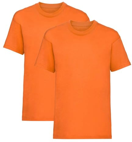 Listers Schoolwear Boys T-Shirt (Pack of 2) 100% Cotton 1-15 Years