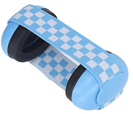 Cerlingwee Baby-Gehörschutz, Gehörschutz-Kopfhörer für Kleinkinder mit Verstellbarem, Elastischem Kopfband, Geräuschunterdrückender Ohrenschützer für Kleinkinder, Zum Schlafen, Flugzeug,