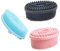 3-Pack Silicone Body Scrubber Morbido Silicone Loofah Body Scrubber Massaggio Bagno Shampoo