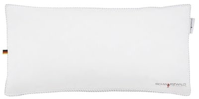 OBB Feder-Daunenkissen Schwarzwald Gitta fest 5 cm Außensteg Größe 40x80 cm