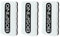 DumanAsen Whiteboard Eraser, 3 Pcs Large Size Magnetic Dry Erase, Eraser for All Type Drywipe Boards (Blue)