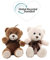 Sweety Toys 14729 Teddybär 2er Set aus recyceltem Material- nachhaltige Plüschtiere zum Kuscheln aus recycelten Plastikflaschen- Die umweltfreundlichen Kuscheltiere!