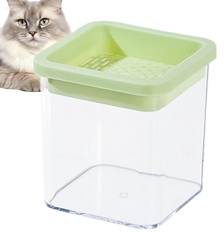 Pcingsia Hydrokultur-Katzengras-Pflanzgefäß | Katzengraskasten | Indoor Bio-Katzengras-Tablett, Katzenminze-Wachstumshaushalt & Weizengras Anzuchttopf für Katzen, Hunde und andere Haustiere
