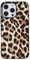 DMaos für iPhone 16 Fall für Frauen, Leoparden-Design Kunstleder Abdeckung, Klassische Mode für iPhone16 6.1 Zoll - Braun