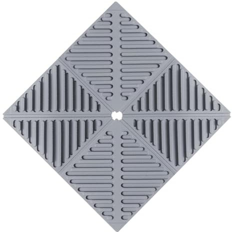 Untersetzer aus Vinyl - Untersetzer in Katzenform aus Silikon | Moderne geometrische Untersetzer aus Silikon - Faltbarer Untersetzer dekorativ rutschfest wasserdicht für Esstisch