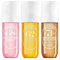 3PC Brazilian Parfum, Women's Bodyspray, Body Splash für Frauen, Lang Anhaltender Duftspray, Eau de Toilette, Feuchtigkeitsspendende Befeuchtet die Haut, Haar und Körperduftnebel