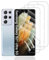 Hhfcryst Film Hydrogel de Protection pour Samsung Galaxy S21 Ultra 5G, 3 Pièces TPU protections d'écran HD Transparent Souple(Verre non trempé)