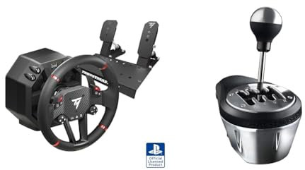 Thrustmaster T598 - Direct Axial Drive Force Feedback Racing Wheel for PS5, PS4, PC, and TH8A Shifter