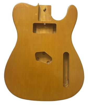 Unvollendeter Gitarrenkorpus Lindenkorpus Mit Hochglanzoberfläche Für TL Gitarrenfass