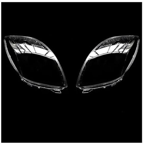 Front Scheinwerfer Shell Für Toyota Für Yaris Für Vitz XP90 Fließheck 2006-2011 Scheinwerferabdeckung Transparentes Gehäuse Frontscheinwerfer Linsenschale Glaslampenabdeckung Scheinwerfer Glasabdeckun