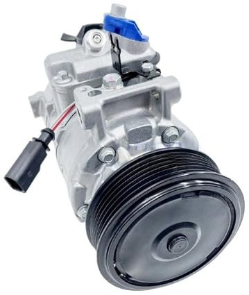 Compresor de aire acondicionado y bomba de refrigeración 8E0260805AF 8E0260805AS 4471909570 compatible con Audi A4 8E2 8E5 8HE 8H7 B6 B7 2.4 3.0(110MM Pulley Dia)