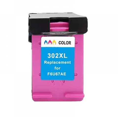 ZCBHGYVF Kompatible 302xl Tintenpatrone Kompatibel mit 302 Kompatibel mit Deskjet 1110 2130 2132 2134 3630 3634 4520 4522 4524 Drucker(1 Color)