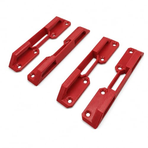 PRINTKERN 4x Halterung kompatibel mit L-BOXX | Passend für Bosch Sortimo L-BOXX | L-Safe Sicherung für sicheren Transport | Stabile Halter für Rollwagen & Laderaum | Fixierung für 102/136/238/374