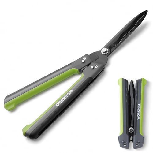 WORKPRO Hedge sax 58,5 cm med 14° tandad slipning, vikbar