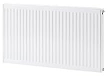 Convector Radiator 600mm x 1000mm Type 21 Flomasta 4560 BTU White – Double Panel Compact Central Heating Radiators, Horizontal Wall Mounted Home Heating Panel