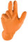 Grippaz QGR-O-XL Work Gloves, Orange, XL, Set of 50 - Orange