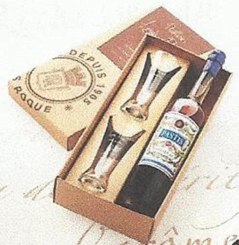 coffret pastis 70cl et ses 2 verres louis roque