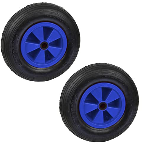 AB Tools 2 x Pneumatic Launch Trailer Boat Trailer Wheels Wheelbarrow Launching Tyre