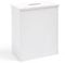 VonHaus Bathroom Storage Box - White Bathroom Unit with Lid - Storage for Cleaning Products, Toilet Roll & More - Slim & Compact Organiser Unit - Shaker Style Tidy Box