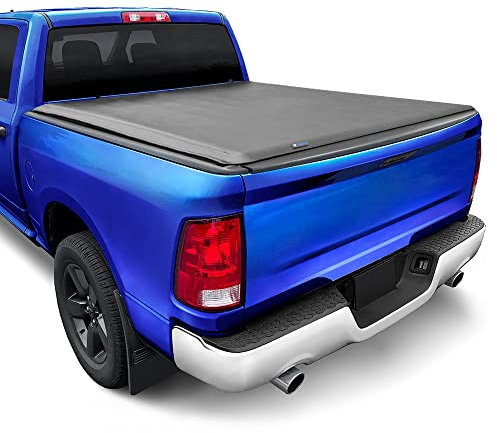 Tyger Auto T1 Roll Up Truck Bed Tonneau Cover TG-BC1D9014 works with 2002-2019 Dodge Ram 1500 (2019 Classic ONLY); 2003-2018 Dodge Ram 2500 3500 | Without Ram Box | Fleetside 6.5' Bed