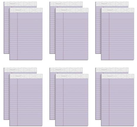 Tops Prism Plus 63040 farbige Legal Pads, 5 x 8, Orchidee, 50 Blatt (12 Stück)