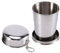 Yosoo - Taza retráctil de acero inoxidable, cristal plegable, para acampada, viaje y senderismo(M)