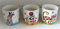 b + d Becher 'Peppino' New Bone China, 3 Stck., 3-fach, 0,28 l, Porzellan, Tasse, Schüssel, 280 ml, Haushalt