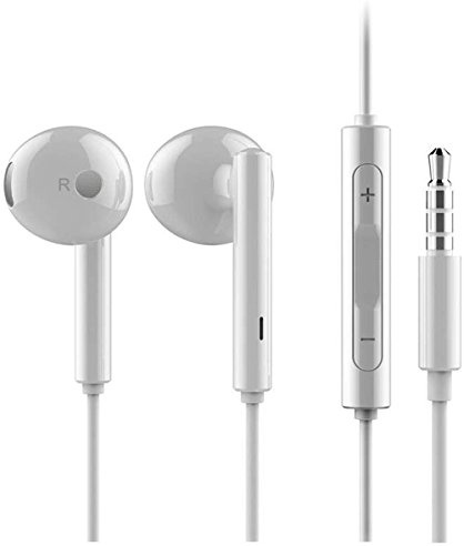 Huawei - Kopfhörer ergonomisch Original für Huawei P10 P10 Lite - P10 - p8 Lite 2017 - P9 Plus - P9 Lite - P9 - p8 - p8 Lite
