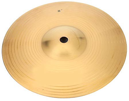 Latón Tambor Platillo, 8inch Splash Cymbal Instrumento Musical para Tambor Set