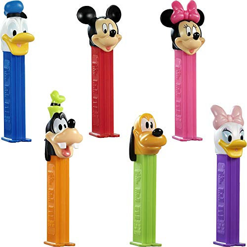 PEZ Distributeur avec Un REFIL (Vendu à l'unité, Un caractère aléatoire fourni)