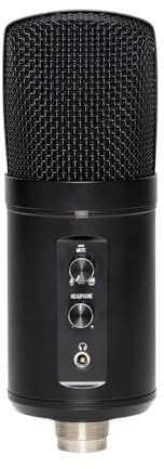 Stagg SUSM60D Doppelkondensator-USB-Mikrofon für die PC-Aufnahme