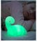InnovaGoods - LED-Dinosaurierlampe, Multifarbige Lightosaurus, Ideal als Nachtlicht für Kinder, Sicher & Dekorativ, Tragbar, Inklusive Batterien, Weiß, Vinyl