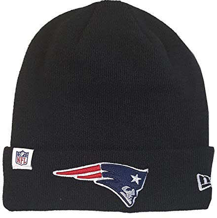 New Era New England Patriots NFL Essential Logo Beanie - One-Size