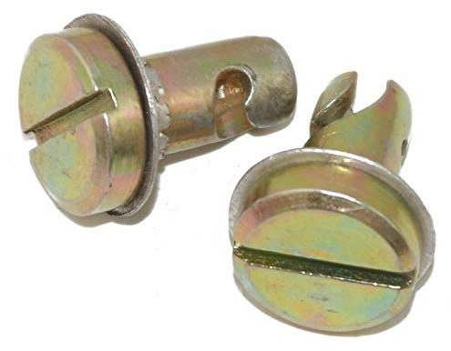 AEspares 1 Paar Frontgrillschrauben Massey Ferguson 135 148 165 168 175 178 Traktor