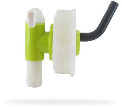 GREENSTAR - Robinet À Essence Pour Bidon ASPEN Capacité 25 L - Ravitailement Carburant - Avec Capuchon De Protection - Plastique