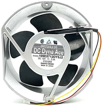 17CM large air volume industrial fan 109E5712DY5J2 DC12V 2.3A ventilation cooling exhaust fan