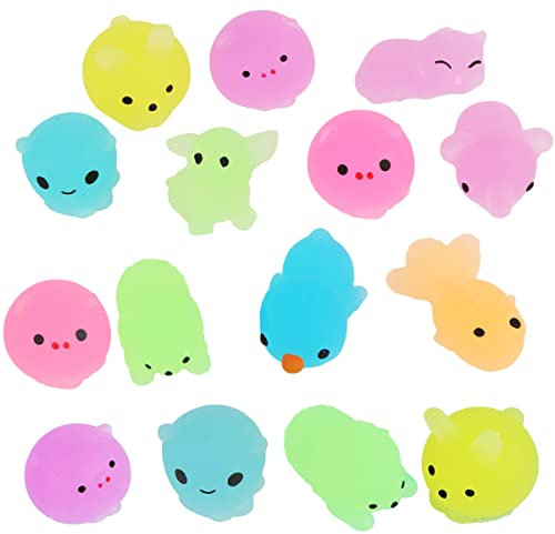Squishy Spielzeug Set, XiXiRan 25 pcs Squeeze Animal Toys, Mochi Squishy Toys, Mini Soft Tier Squeeze Spielzeug, Squishy Spielzeug Klein, Kawaii Squishies Anti Stress Spielzeug (zufälliger Stil)